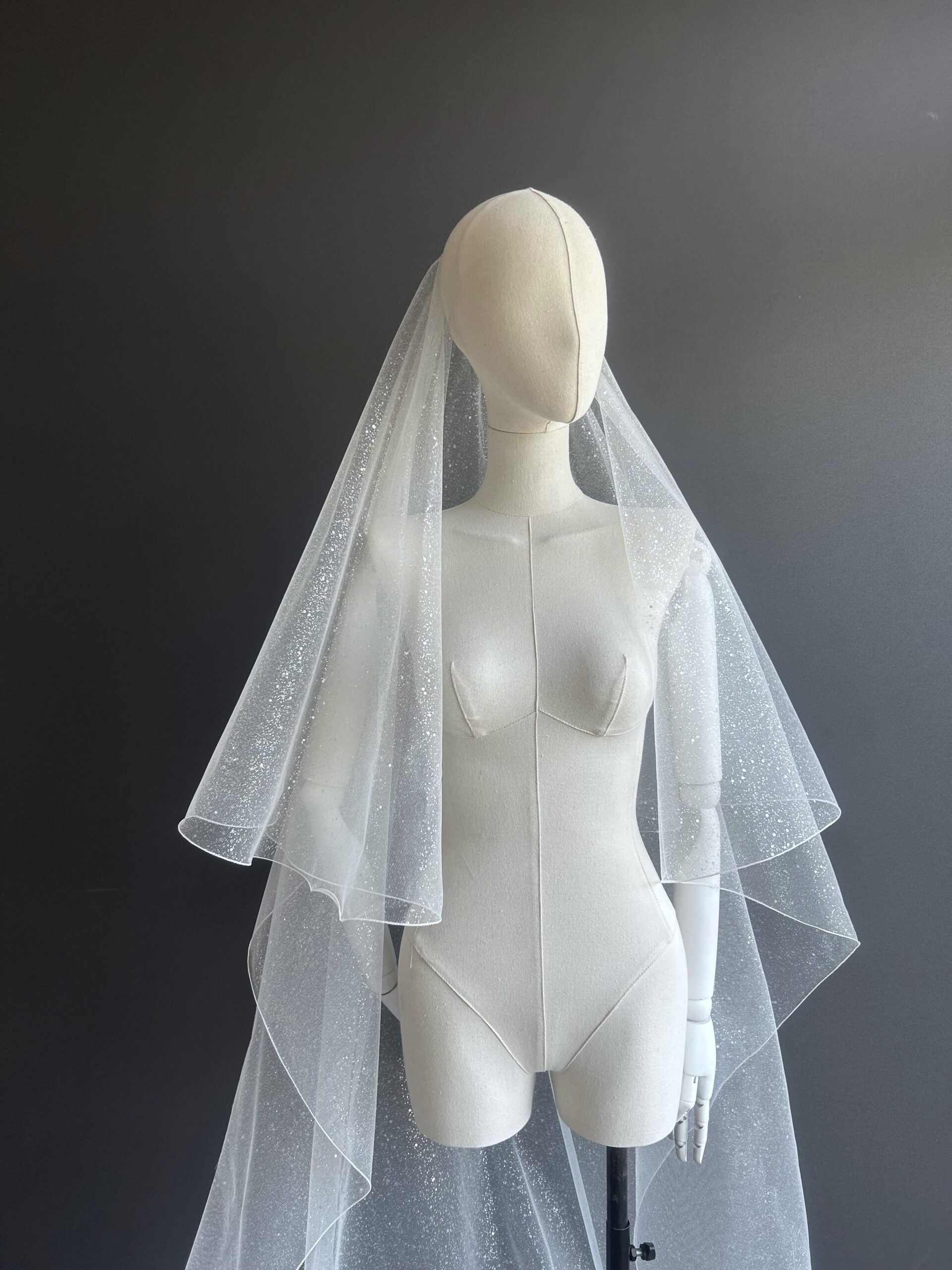 Beaded & Glitter Veil – BV-34